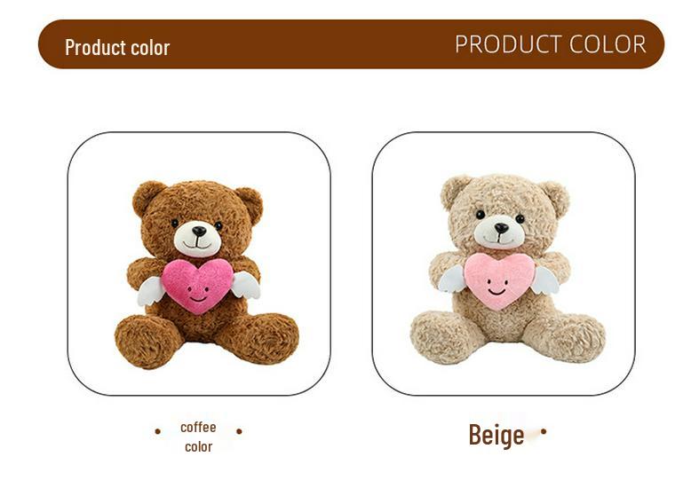 Herzumarmender Teddybär Plüschtier - Valentinstagsgeschenk
