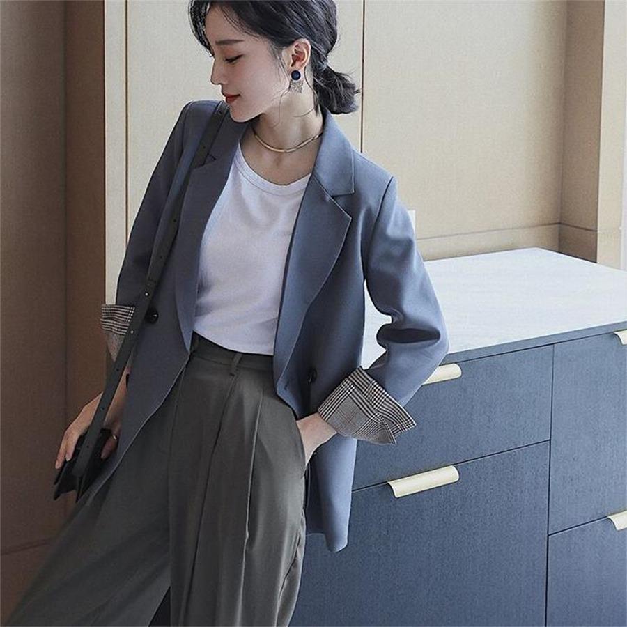 Frühling Sommer Herbst Chic Blazer Anzug Jacke für Frauen Koreanische Britische Slim Blazer Anzüge Damen Elegante Mode Mantel