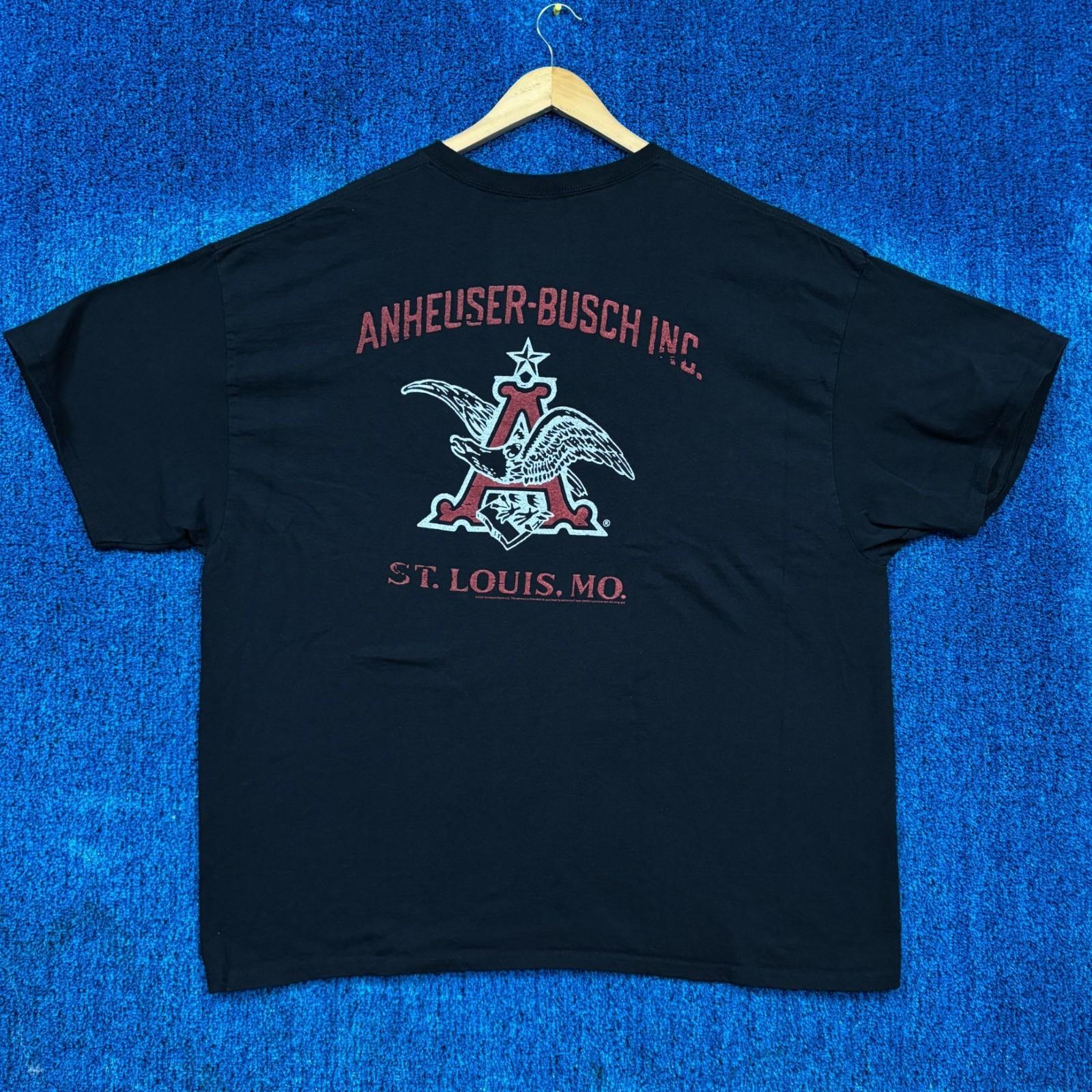 Busch “Anheuser-Busch Inc” Graphic T-Shirt Size XXL Unisex T-Shirt M