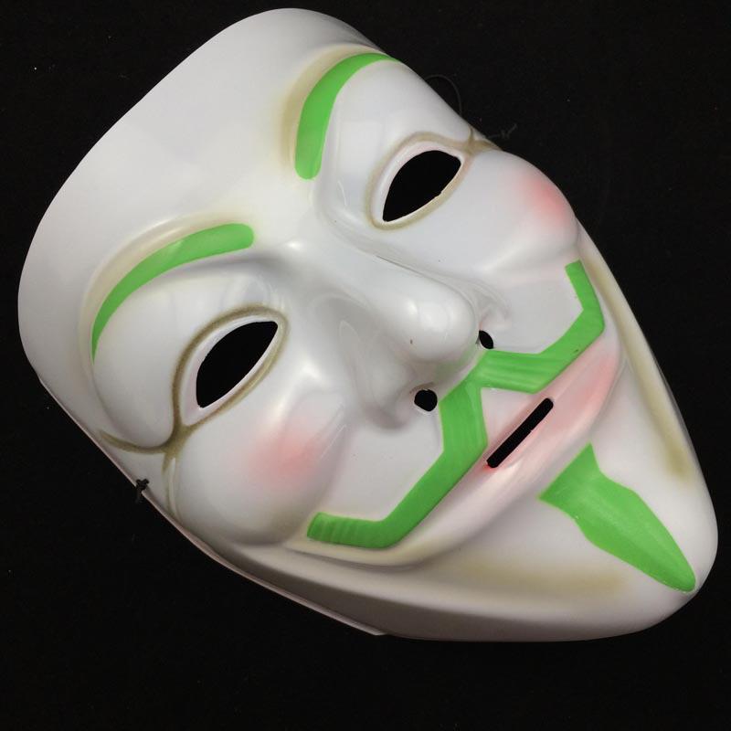Fashion V For Vendetta Guy Fawkes Mask Anonymous Halloween Costumes Cosplay