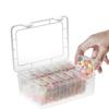 14Pcs/Set Mini Transparent Plastic Box Beads Jewelry Accessories Square Storage Case