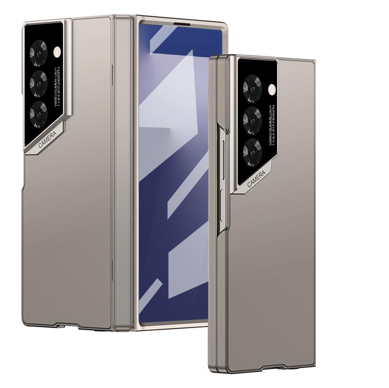 Samsung Z Fold7 Ultradünne Raptor Magnetisches Scharnier Hülle mit Integrierter Folie