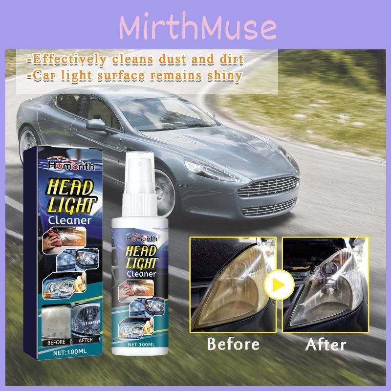 Homonth 100ml Car Headlight Repair Solution For Reviving Dull And Scratched Headlight Covers
