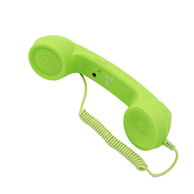 Retro Anti-Radiation Mobile Handset for Pregnant Women: Fashionable and Cool Phone Microphone