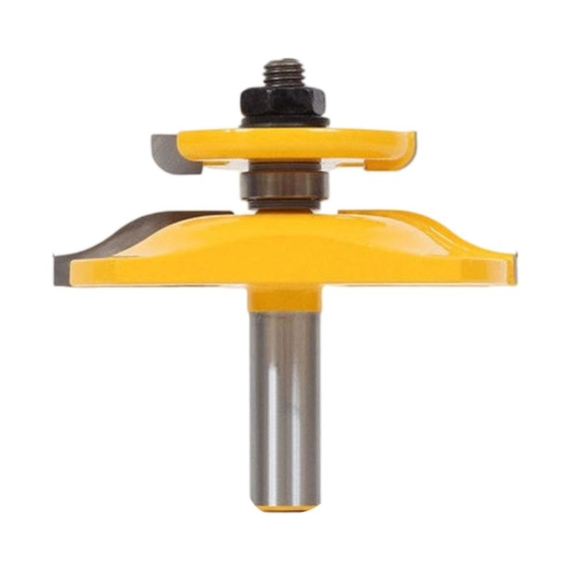 1/2inch Shank Raised Panel Router Bit Door Wood Cutting Tool Woodworking Router Bit Door Panel Engraving Carving Tool