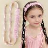 Boho Stil Geflochtenes Haarband Organza Spitze Haaraccessoires Süßes Mädchen Haar Stirnband Verkleiden