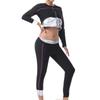 Women's Sauna Suit Body Shaper Long-Sleeve Fitness Set for Running & Outdoor Exercise