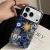 List Devil Blue Eye Series Is Suitable for Apple 17 Creative Mobile Phone Case 16pm Double-layer Film Protective Case