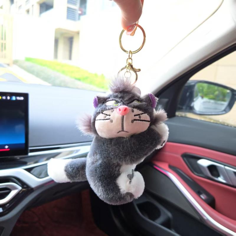 

Милий Люцифер Кіт Лялька Брелок Підвіска Плюшеві М які Іграшки Прикраса для Підвішування на Рюкзак Подарунки
