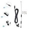 DAB Antenna F Type Male Connector Connector Adapter