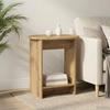 Side Table Artisan Oak 50 X 39.5 X 55 Cm Engineered Wood