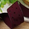 Korean Polka Dot Flocked Ribbon Bow for Children's Hair and Clothing Accessories