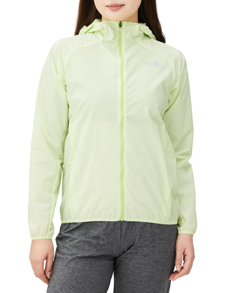 The North Face Swallowtail Vent Astro Size S Hoodie, Women's, Water-Repellent, Windproof, Lightweight, Lime,