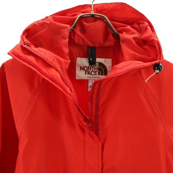 The North Face Made In USA Mountain Parka S Red Women Used