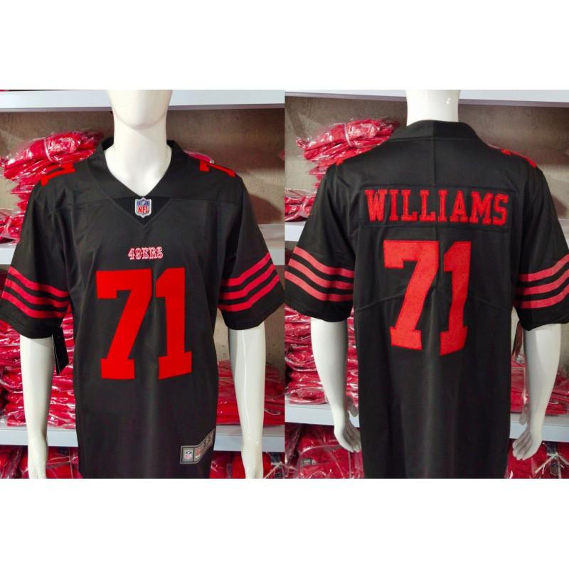 Camiseta de Manga Corta para Hombre de la NFL San Francisco 49ers Bordada Ropa del Equipo Ropa para Aficionados Equipación Deportiva
