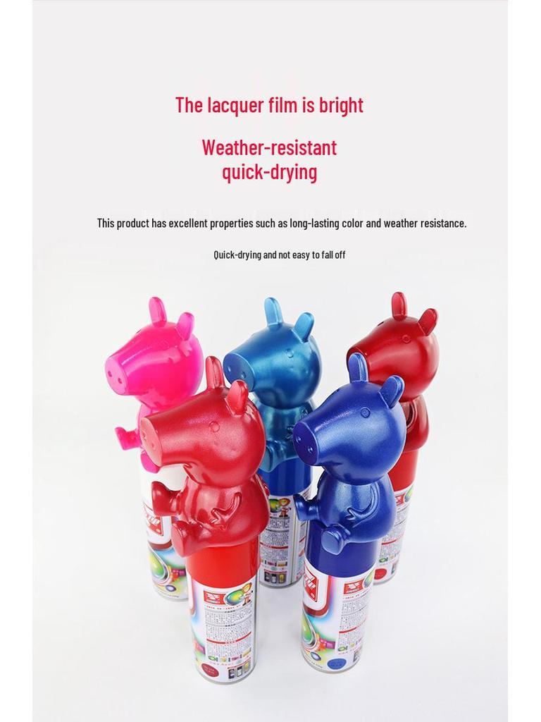 Wesley 450ml Paint (12-pack) - Long-lasting color, excellent weather resistance, bright finish, and durable film.
