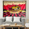 1PC Ottawa Hockey Team Tapestry Accessories Playroom Tapestry, for Bedroom,Livingroom, dormitory Room Wall Decor Fan Birthday Gifts