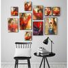 Art Oil Canvas Painting Vintage Figure Posters And Prints Wall Art Picture Modern Hme Decoration Spanish Flamenco Beauty Dancer
