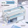 Large Transparent Pencil Case with Ample Storage - Student Style for Boys and Girls
