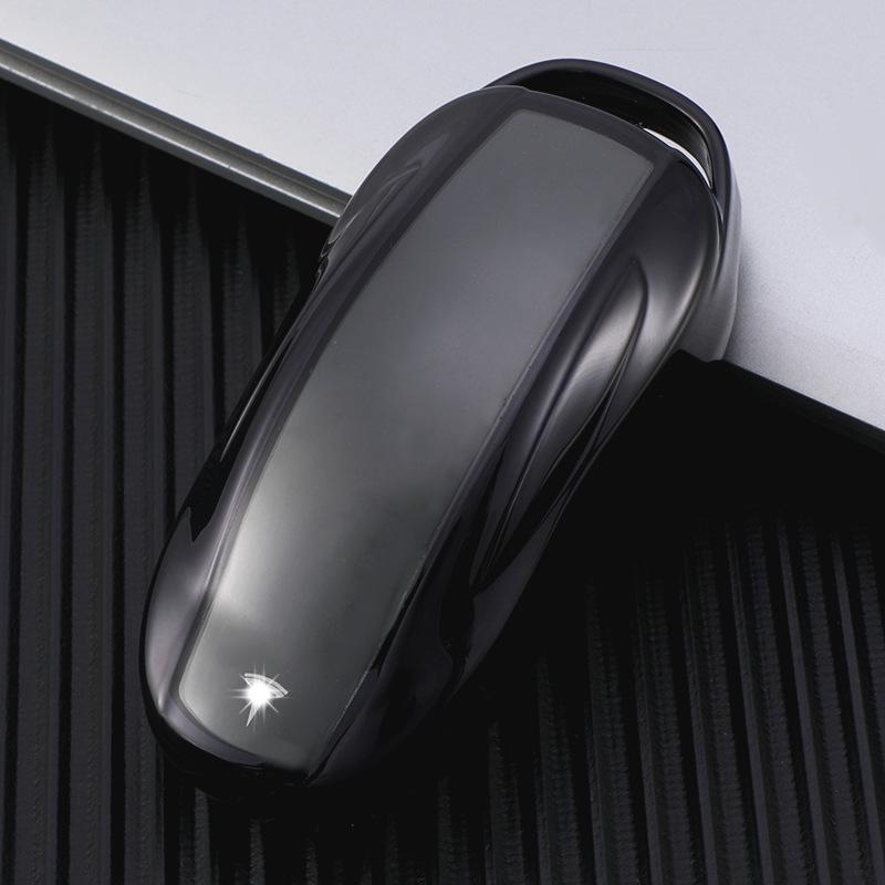 

Tesla Model X Transparent Soft Rubber Key Cover