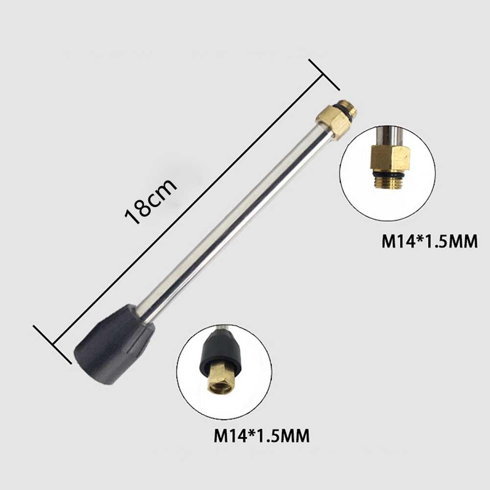 

Насадка-удлинитель для мойки высокого давления Hassle Cleaning с надежным соединением 15cm