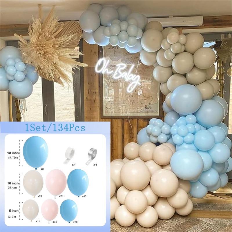 Balloon Party Birthday Wedding Balloon Set Decoration Scene Arrangement Background Wall Balloon Chain