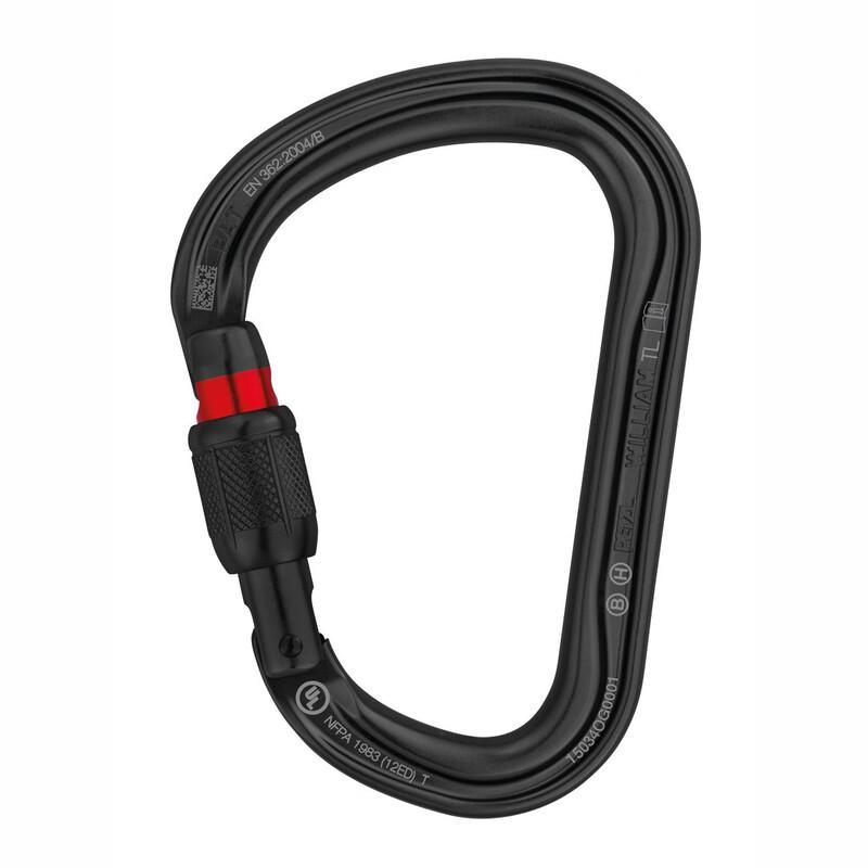 MABOO William D-Shaped Locking Carabiner