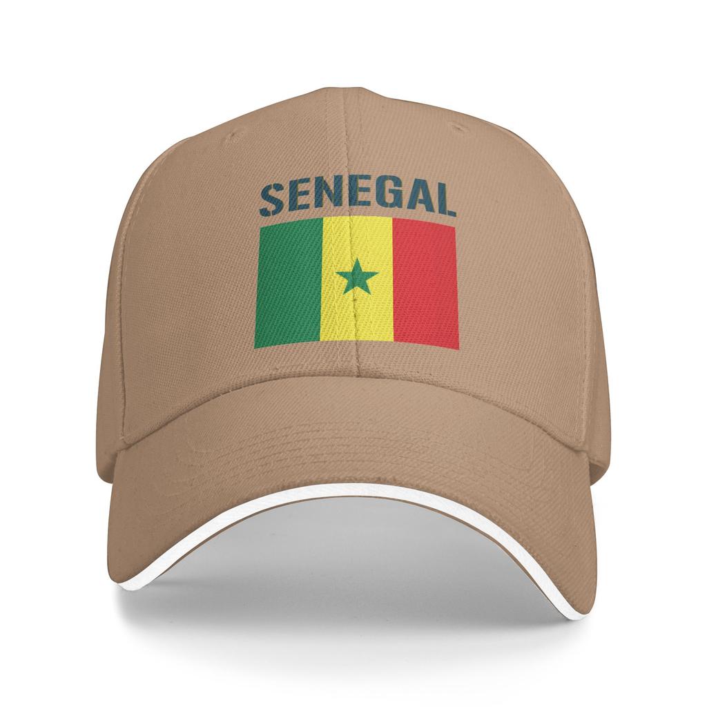 Sun Baseball Cap Senegal Flag Print Trucker Hat Hot Sale Stylish Hiking Fishing Snapback Cap