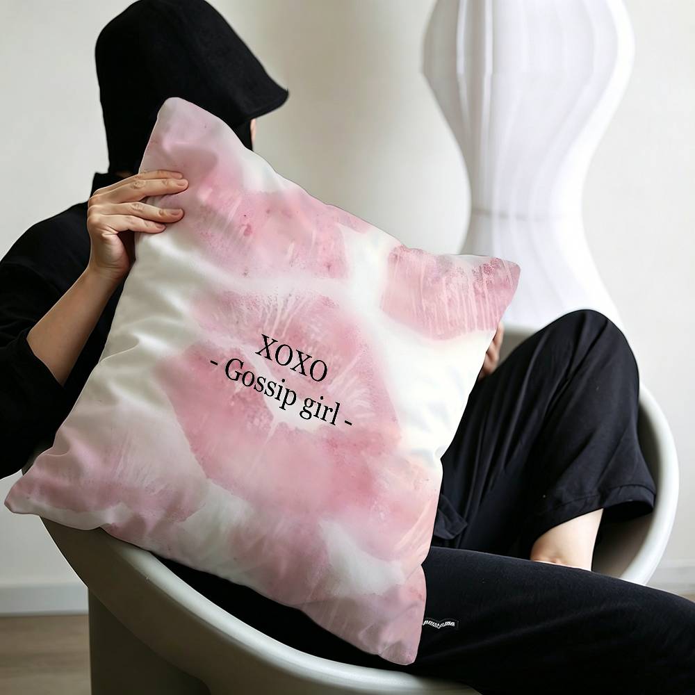 Classic TV Series Gossip Girls pillow cover sofa cushion cover home room decoration children gift