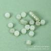 Natural Hetian Jade Spacer Beads for DIY Bracelet Accessories and Ornaments A10