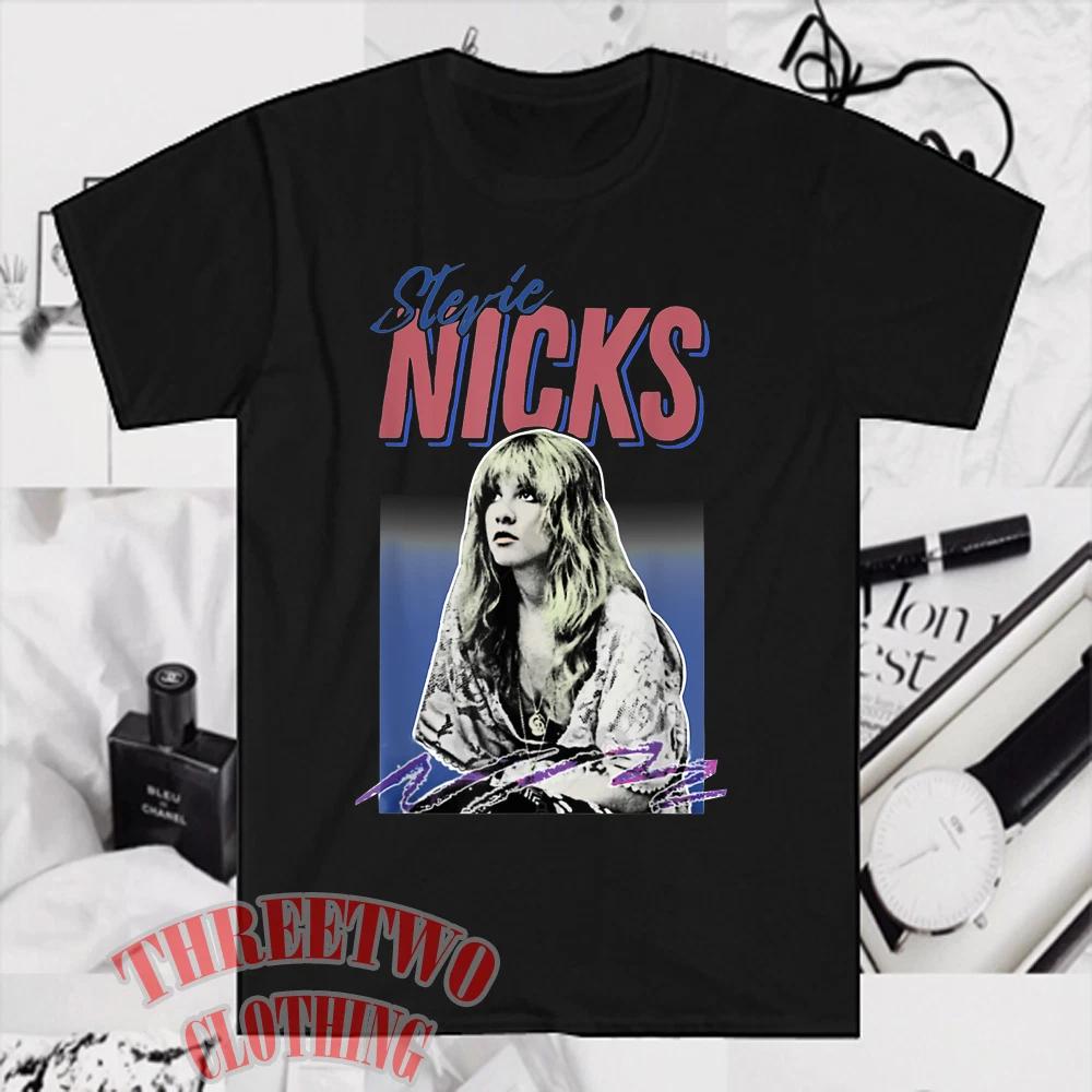 Stevie Nicks Men s Black Size S to 5XL L
