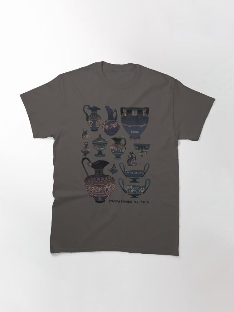 Europe Etruscan Bucchero Pottery Classic T-Shirt
