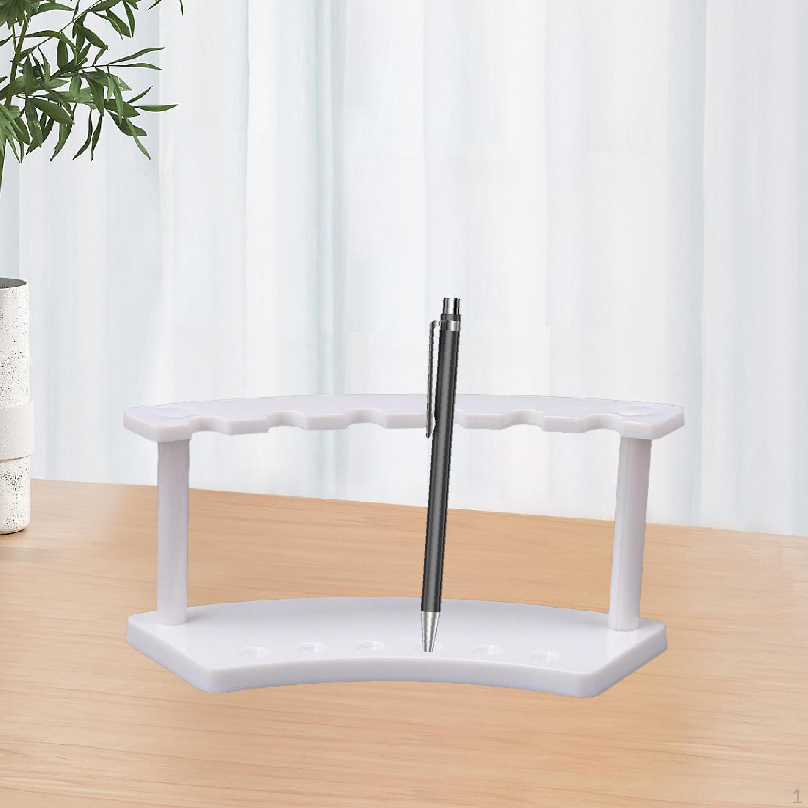 

Подставка для ручек, держатель для кистей для макияжа, органайзер для домашнего офиса и школы белый