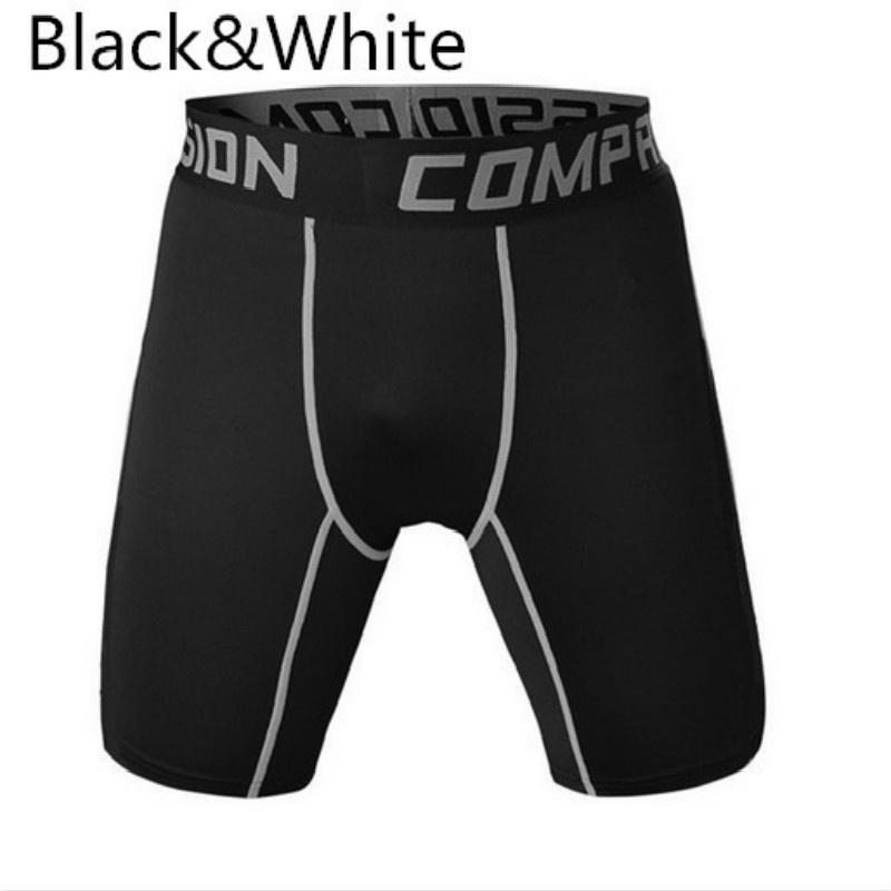 Buy Men Fashion Compression Shorts Spandex Base Layers Skins Tights Camouflage Shorts Leggings