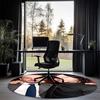 Daryl and Rick Printed Round Rug Carpet Chair Rug Area Rug Entryway Doormats,for Office Chair Living Room Bedroom Kitchen Room.