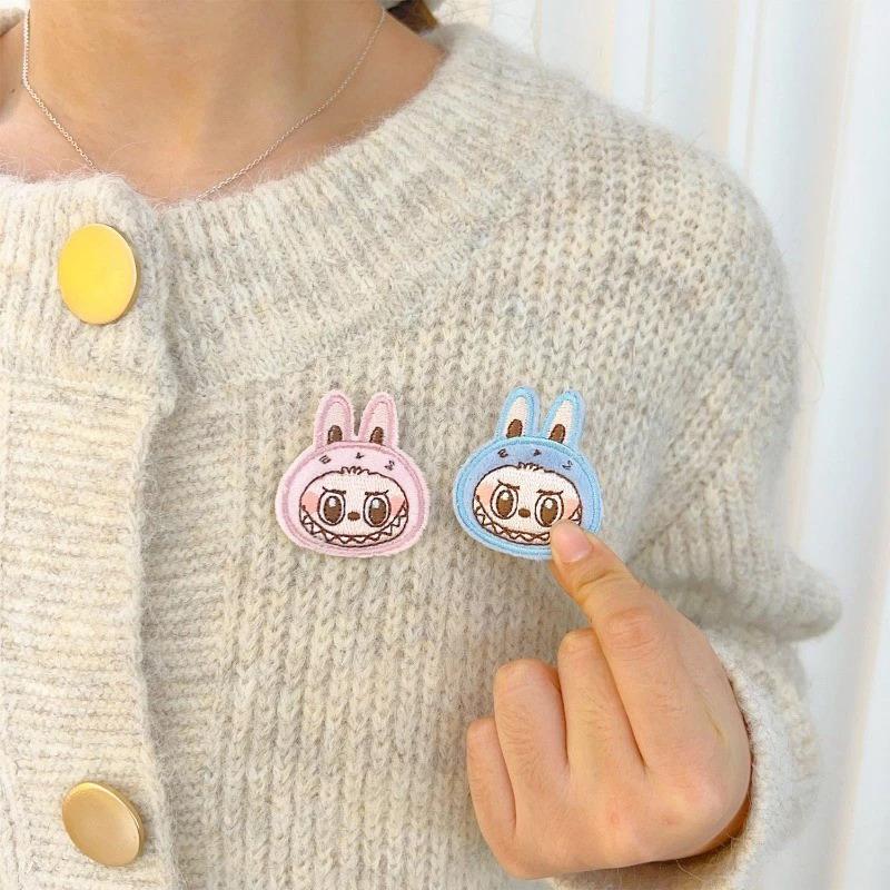 Cute Embroidery Cloth Patch Diy Sweater Scarf Decoration Sticker Down Jacket Hole Decoration Cloth Sticker