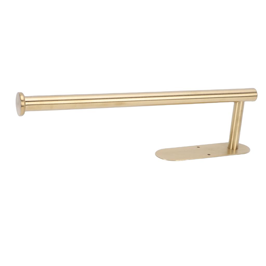 Paper Towel Holder Under Cabinet 304 Stainless Steel Roll Paper Wall Rack Space Saving for Home Hotel Bathroom Kitchen