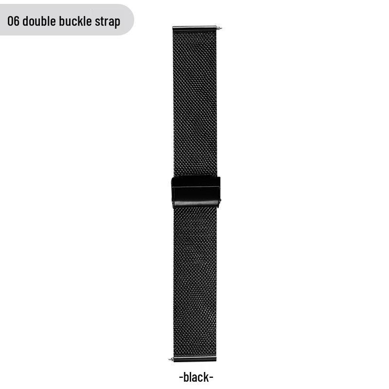 iWatch Milanese Mesh Band with Double Insurance Buckle - Stainless Steel Wristband