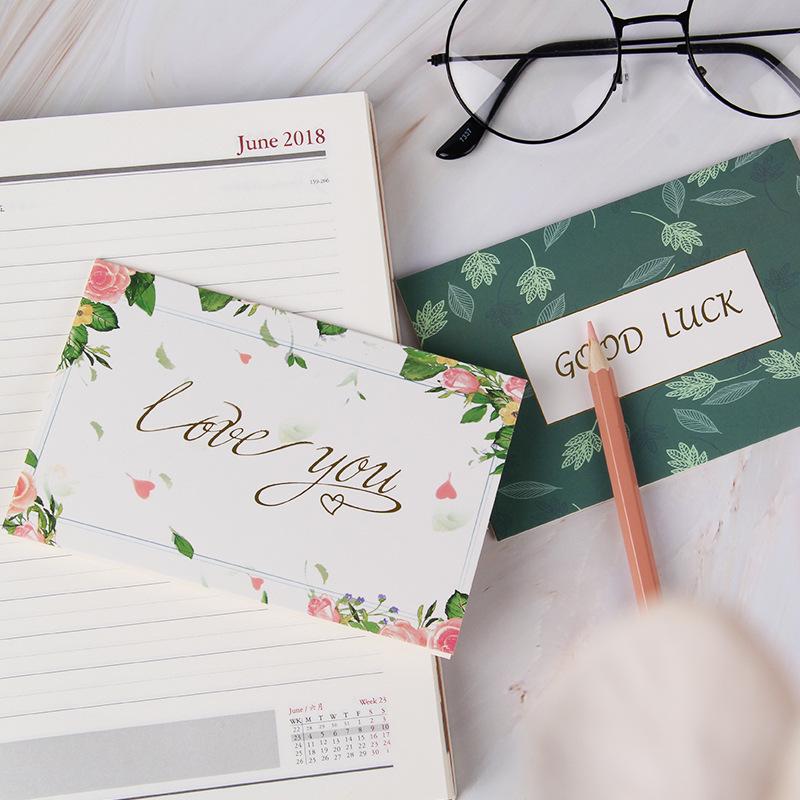 Tarjetas de felicitación de punto: Estampado en Caliente Creativo para Cumpleaños, Qixi, Día del Maestro y Navidad