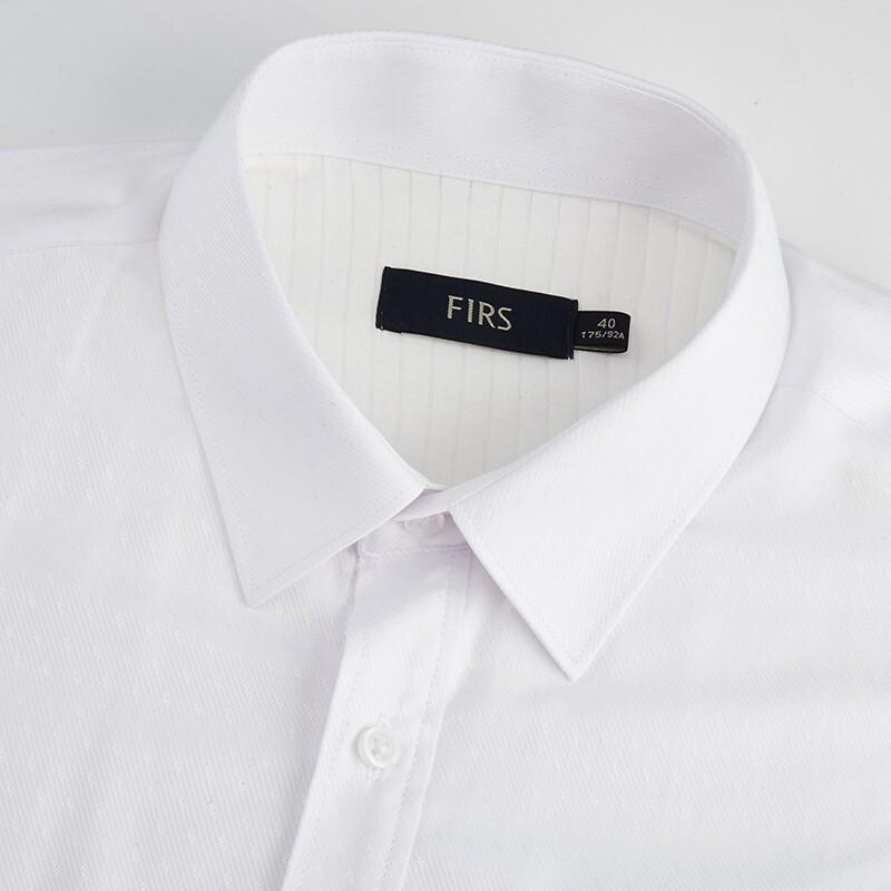 Shanshan Men's Business Casual Velvet Lined Slim Shirt TSB1364-1