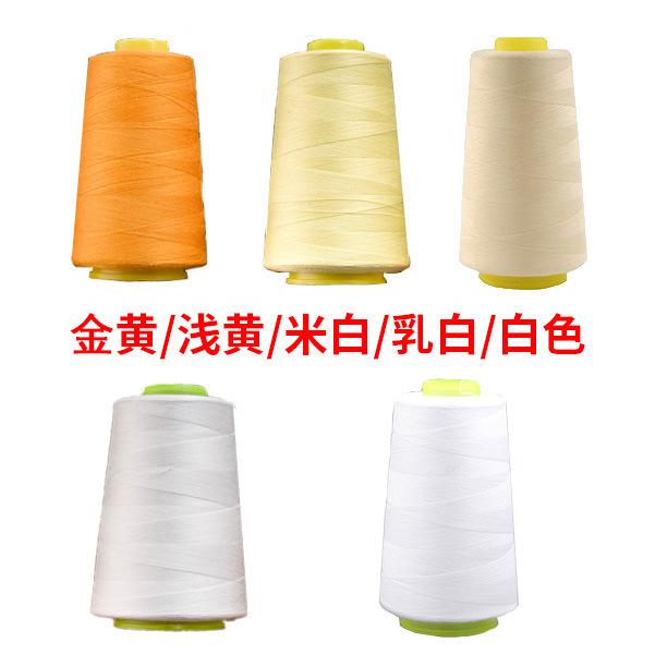 Große Rolle 402 Haushalts-Farb-Handnähgarn Nähgarn Nähmaschinennähgarn Polyester-Nähnadelgarn Näh-Pagodengarn