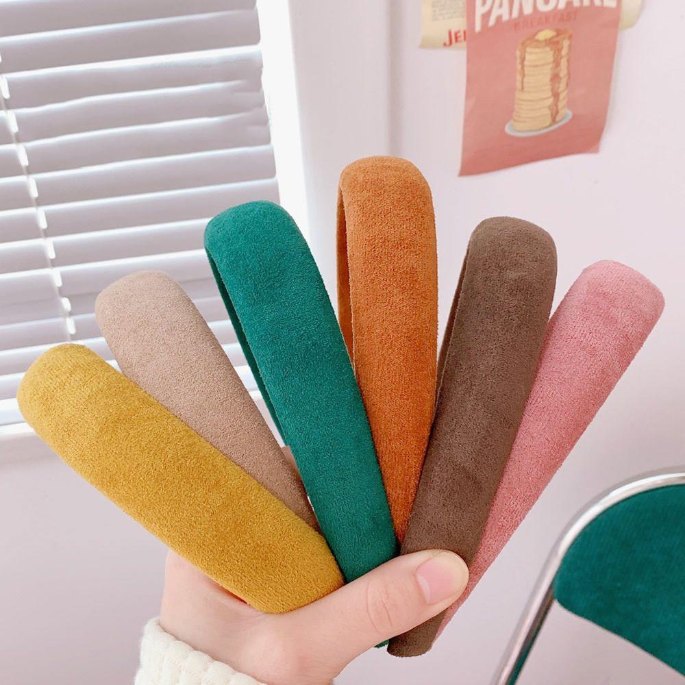 

Милая женская повязка на голову с широкими полями, осенняя повязка для волос, зимняя повязка на голову