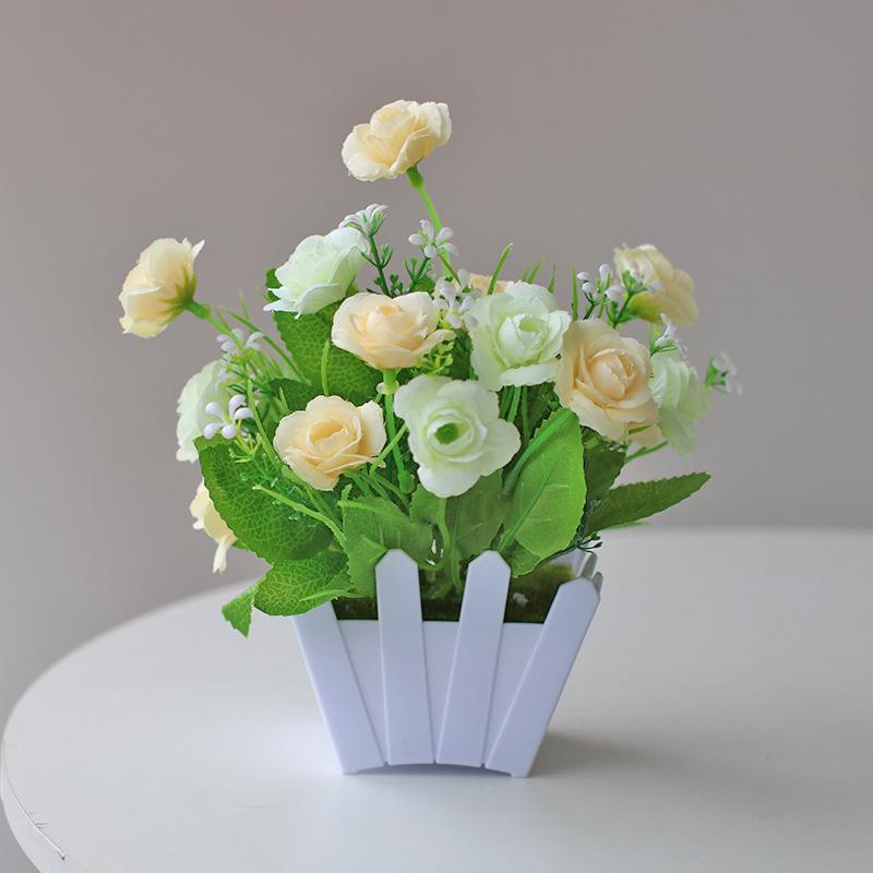 Eucalyptus Bonsai Artificial Green Plant for Home Decoration