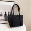Autumn and Winter Large-capacity Commuting Nylon Tote Bag Female Leisure Class Student Versatile Fashion Shoulder Bag