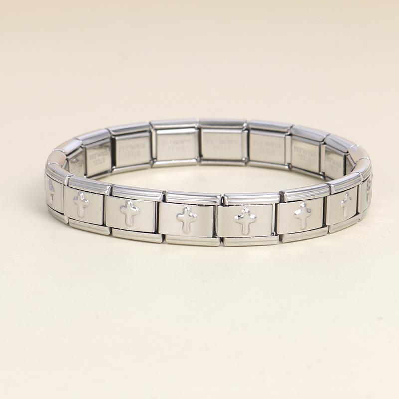 European Italian Style Modular Bracelet for Men and Women - Fashionable and Creative Accessory