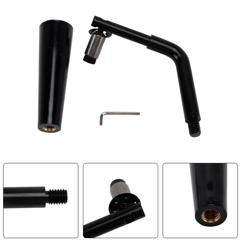 Threaded Door Handle Assembly for PelPro Stoves PP60 PP70 PP130 PP150 PPC90 TSC90