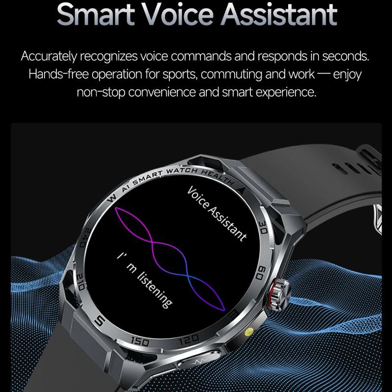 2026 New ECG+PPG Body Fat Analysis Health Smart Watch Uric Acid BP Blood Oxygen Bluetooth Call HD Screen Sports SmartWatch for Men Women