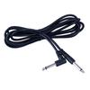Guitar Instrument Cable Straight To Right-Angled Gold Plated 6.35mm Guitar Cord 3 Meter for Guitar Keyboards Mixers