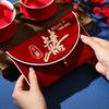 Chinese Style Wedding Red Envelope Tassel Embroidery Pattern Wedding Changing Fee Bag Hongbao Traditional Money Red Pocket Party