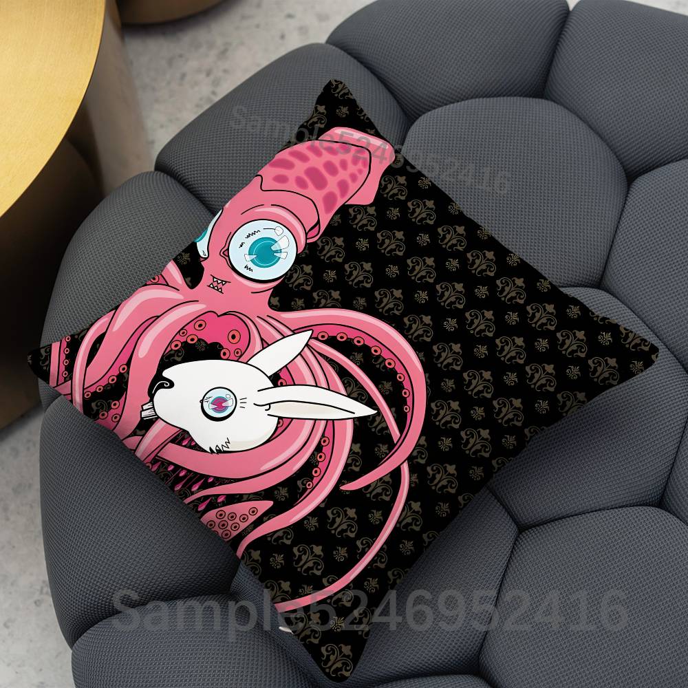 MSI MMindless Self Indulgence Pillow Case Cover Square for Decorative Cushion Bed Couch Sofa Classic Style Machine Washable